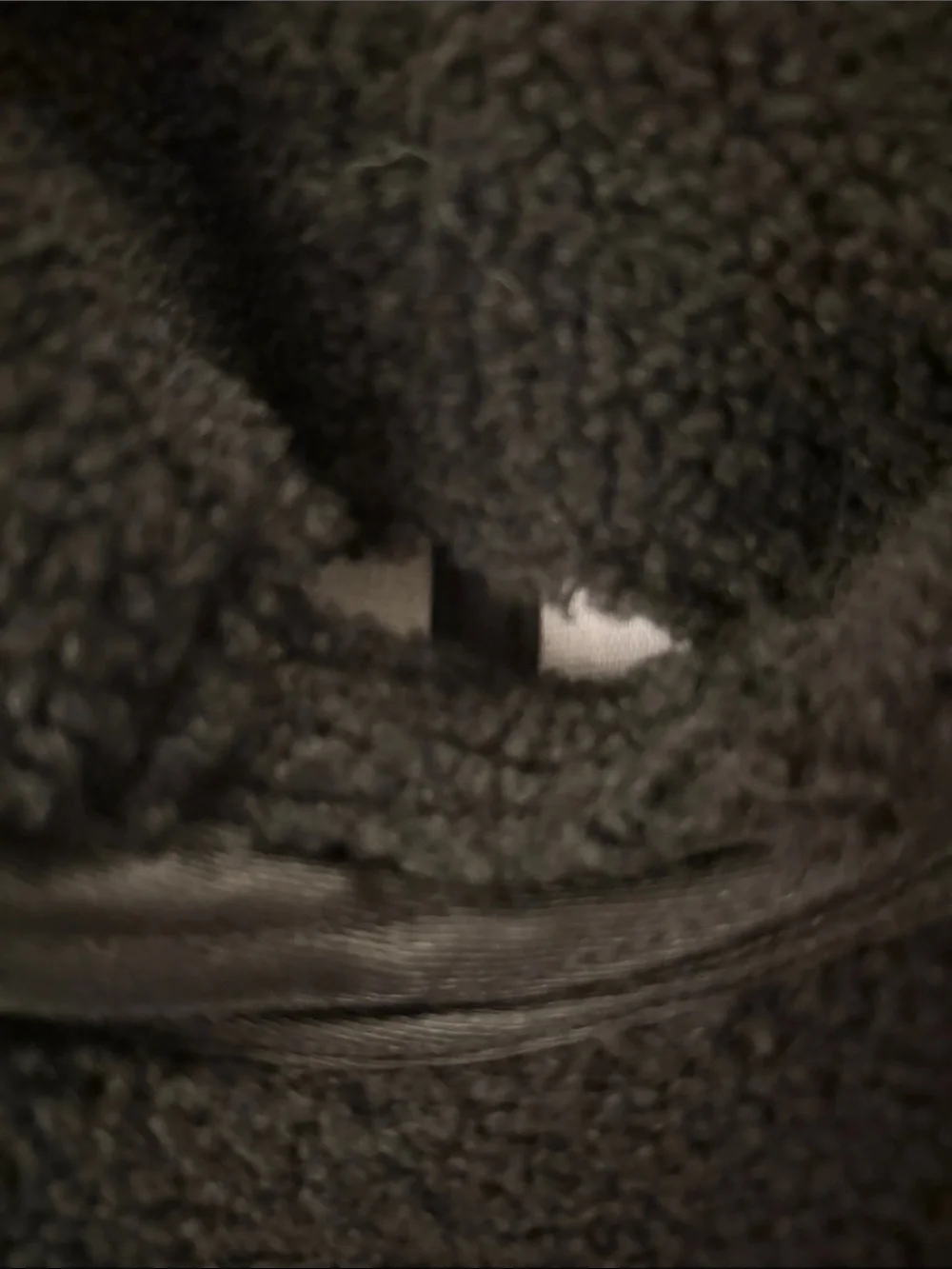 Cozy Black Sherpa Cap for Women
